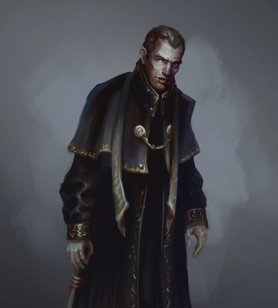 Glokta from First Law book series, 2024