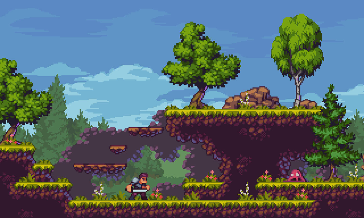 Fantasy forest, asset pack