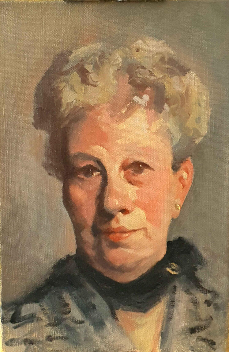 AVAILABLE, 20x30cm, Oil Painting, 2024, Study of a J.S.Sargent Painting