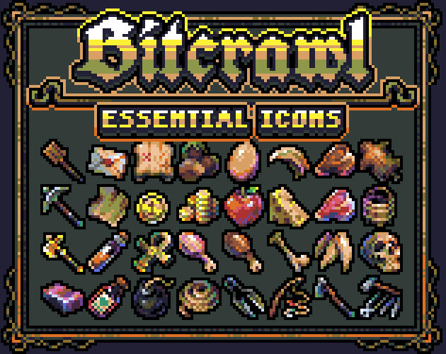 Bitcrawl - Essential Icons